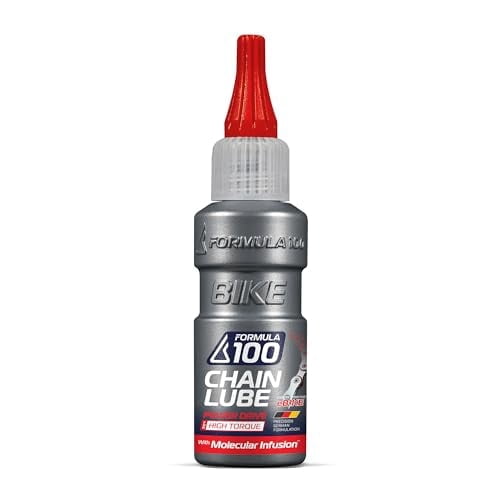 Formula 100 Power Drive eBike Chain Lube Lubricant for Electric Bikes Durable Corrosion & Wear Protection, Friction Reduction, Race Day Blend 50ml (1.69 oz)