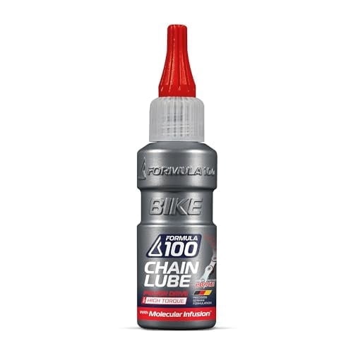Formula 100 Power Drive eBike Chain Lube Lubricant for Electric Bikes Durable Corrosion & Wear Protection, Friction Reduction, Race Day Blend 50ml (1.69 oz)