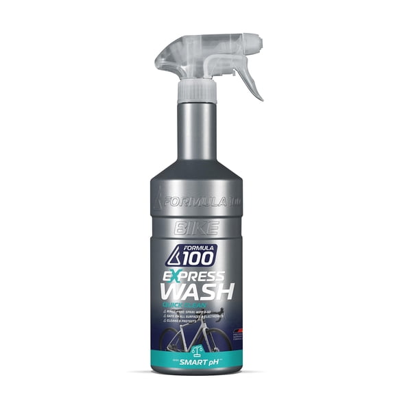 Formula 100 Quick Clean Express Bike Wash On-the-Go Cleaning for Bicycles & Electric Bikes Gentle, Effortless, Protects & Preserves Finish