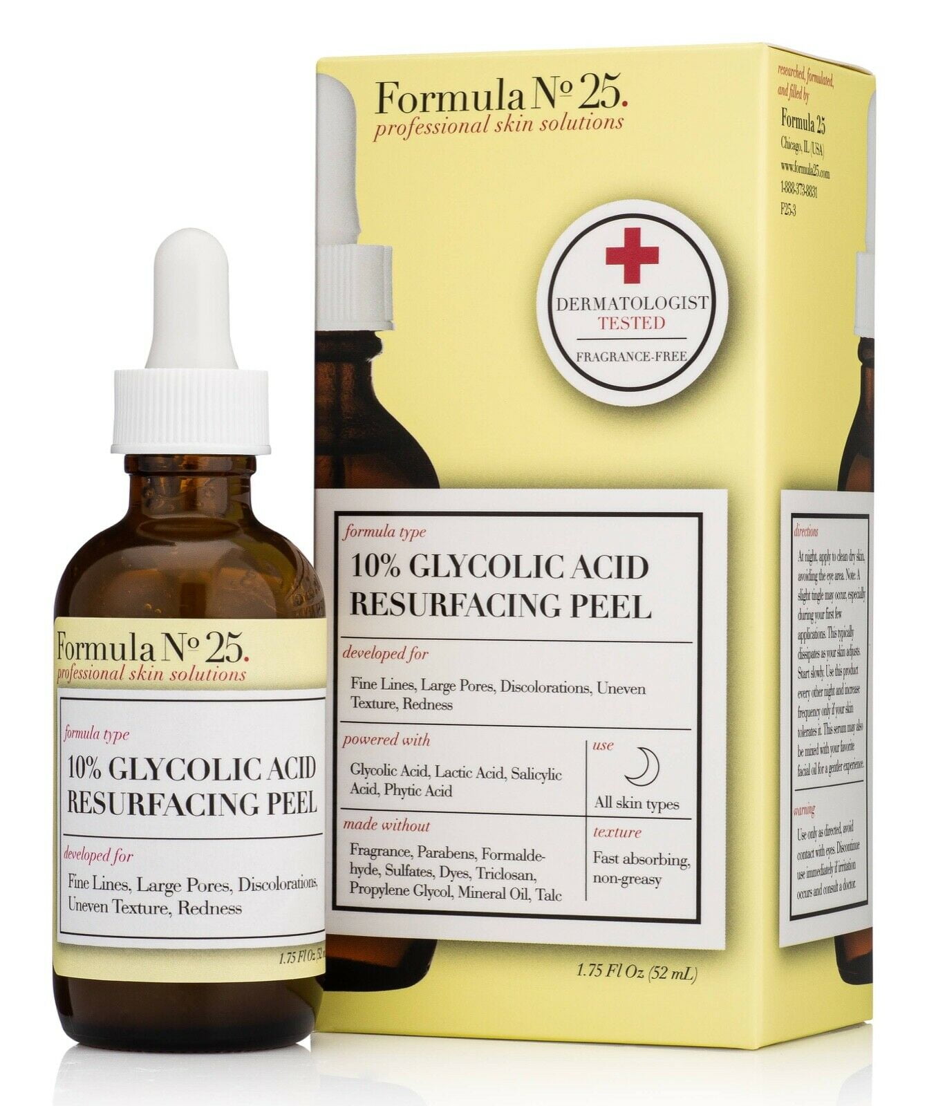 Formula 25 Professional Skin Solutions 10 Glycolic Acid Resurfacing