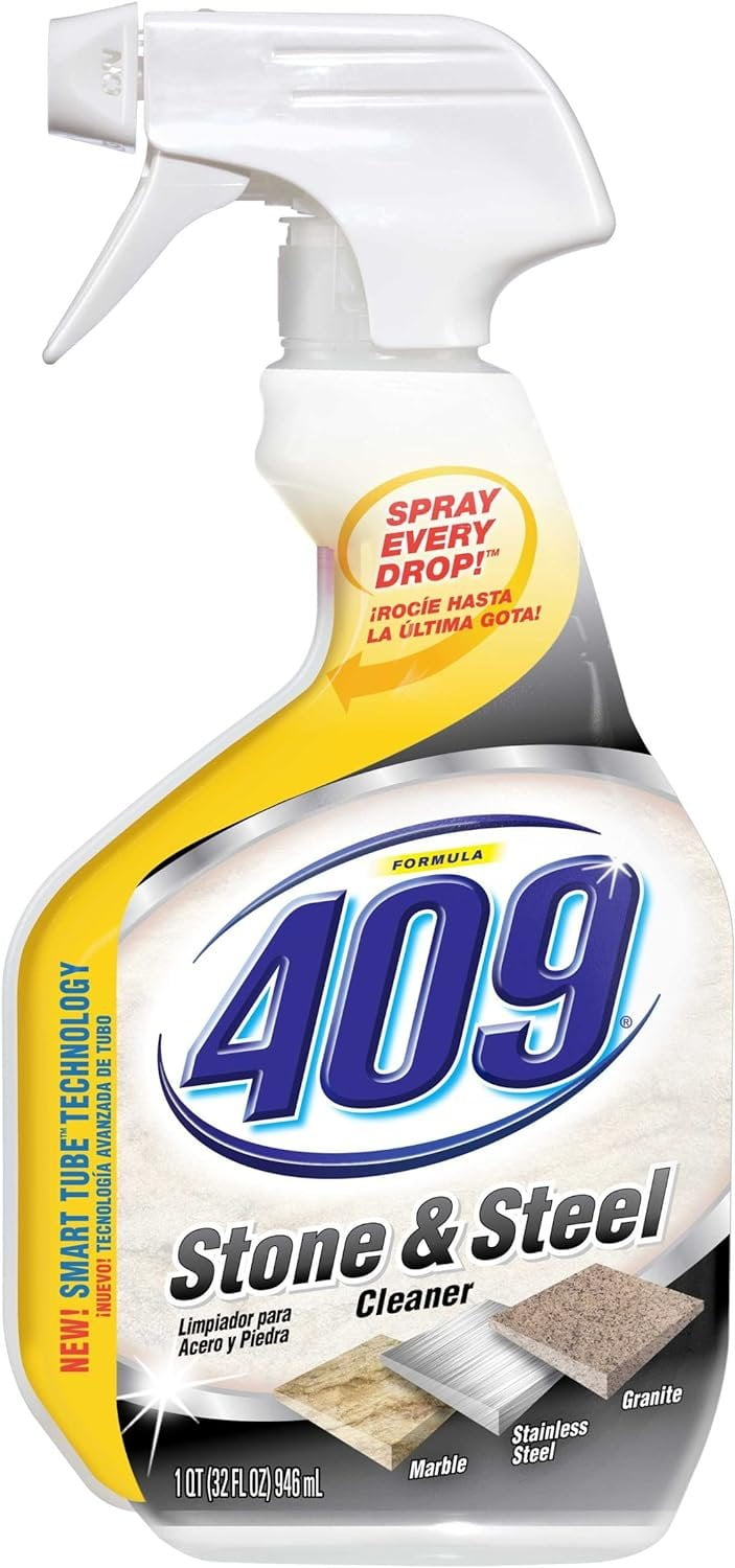 Formula 409 Stone and Steel Cleaner, Spray Bottle, 32 Ounces