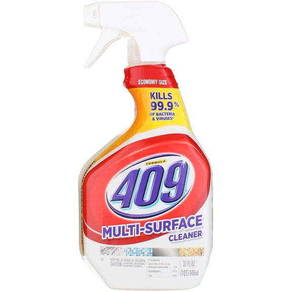 Formula 409 Surface Cleaners Spray, Fresh and Clean Scent, 32 Fluid Ounce