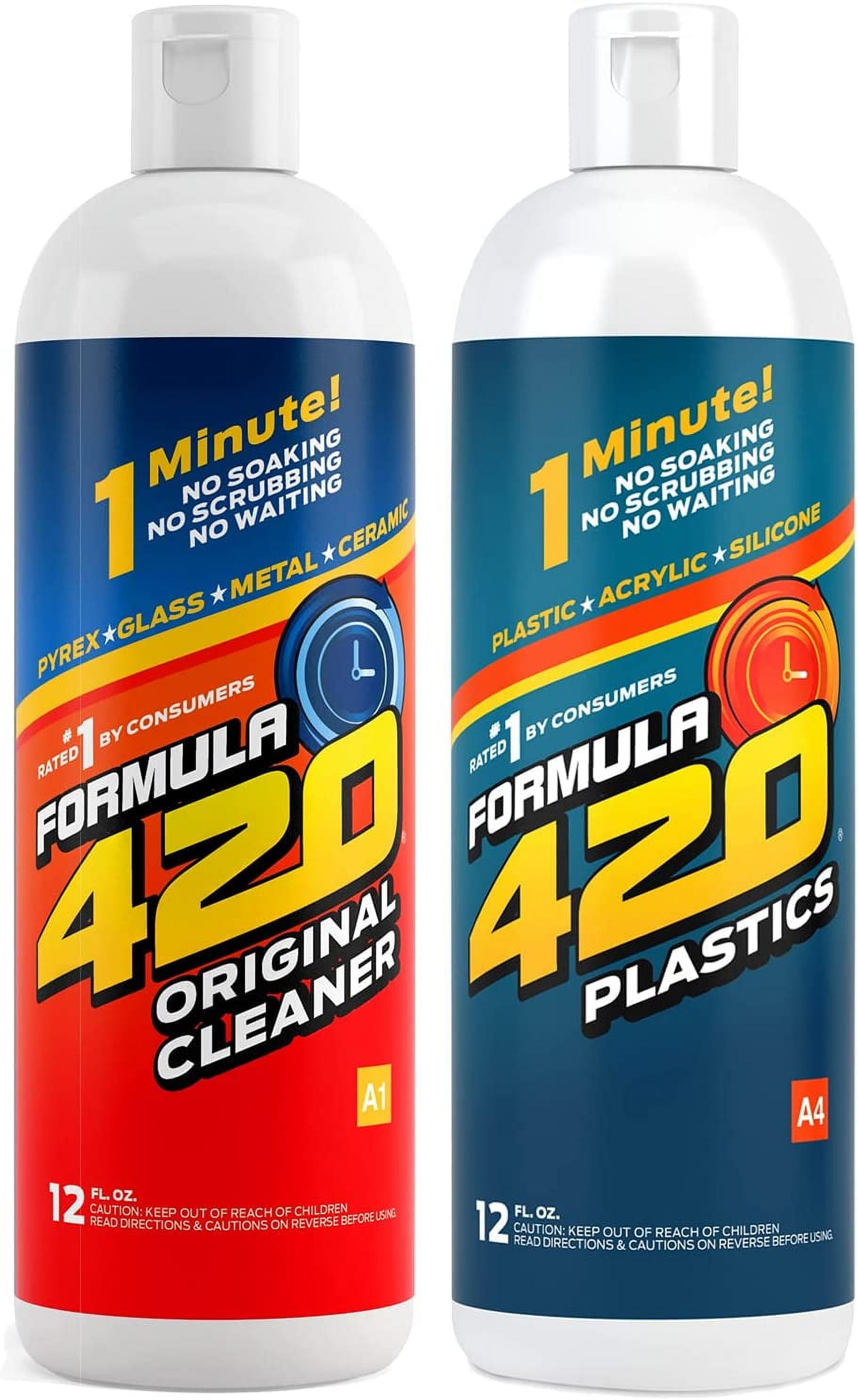 Formula 420 Variety Pack : 1 Original Glass Metal Ceramic Cleaner 12 Oz ...