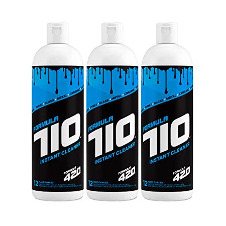 Formula 710 Cleaner by Formula 420 | Glass Cleaner | Cleaner Value Pack | Safe Glass, Metal, Ceramic, Quartz and | C2 - Formula 710 12 (3 Pack)