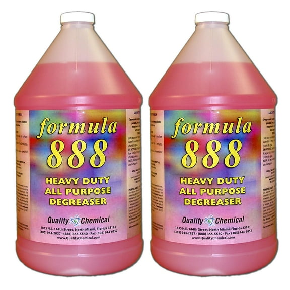 Formula 888-powerful, fast acting, degreaser-cleaner - 2 gallon case