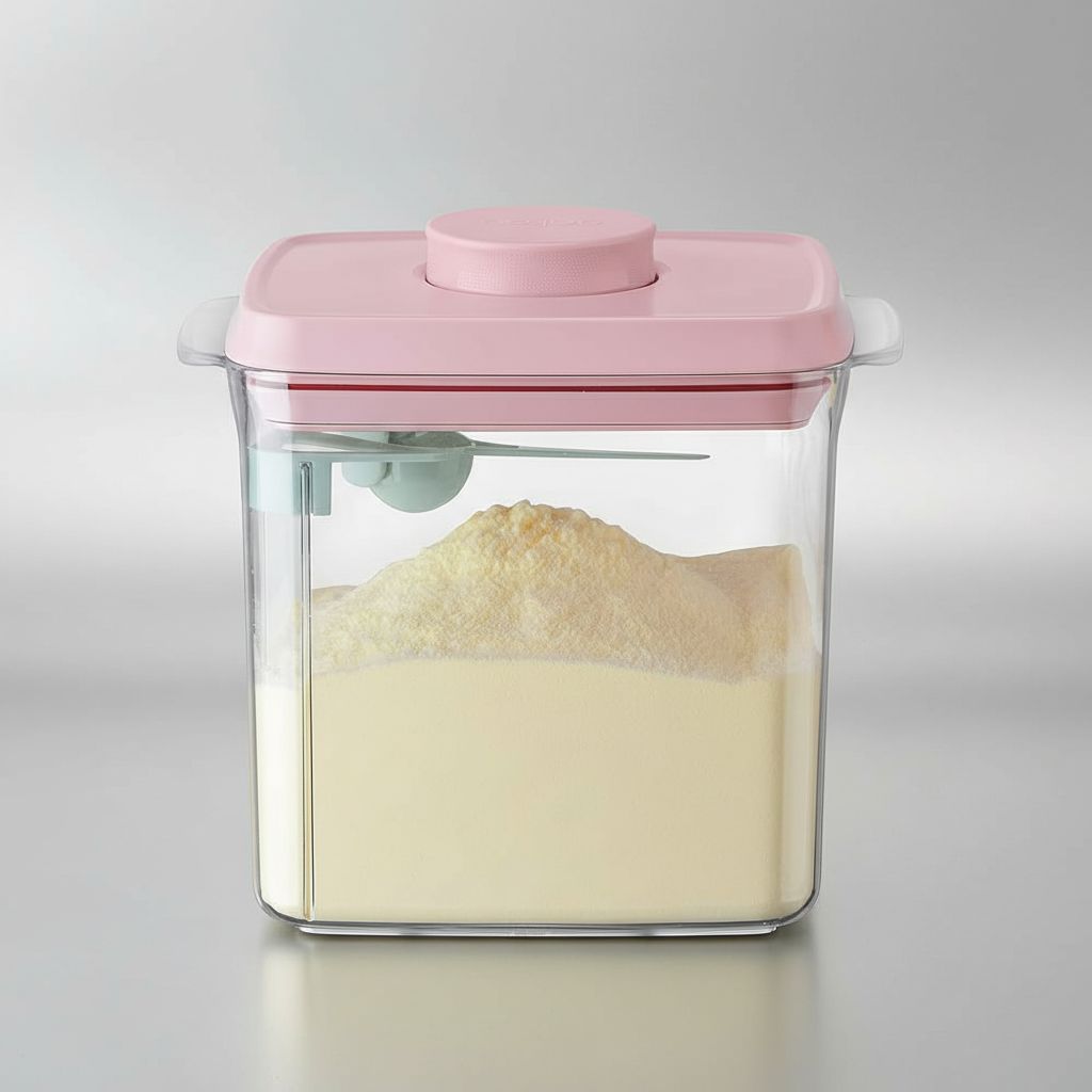 Formol Container Formula Container - 1700ml Airtight Formula Dispenser One Button Handy ...