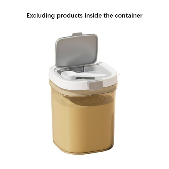 Formula Container to Go, 1300ml Travel Dispenser, BPA Free Airtight Layered Storage for Powdered Drinks