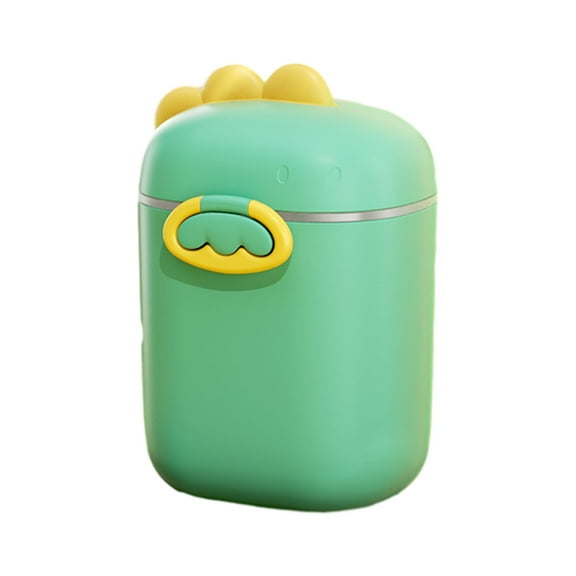 Formula Dispenser with Scoop, Dinosaur Formula Container Portable Milk Powder Storage Box - L