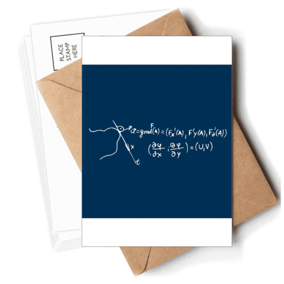 Formula Function Coordinate Location Postcards Envelopes Blank Note Cards Mailing