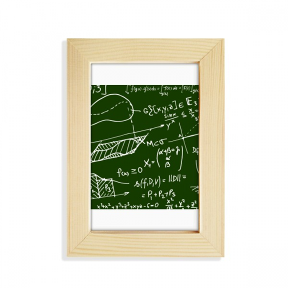 Formula Function Set Section Desktop Display Photo Frame Picture Art Painting 5x7 inch