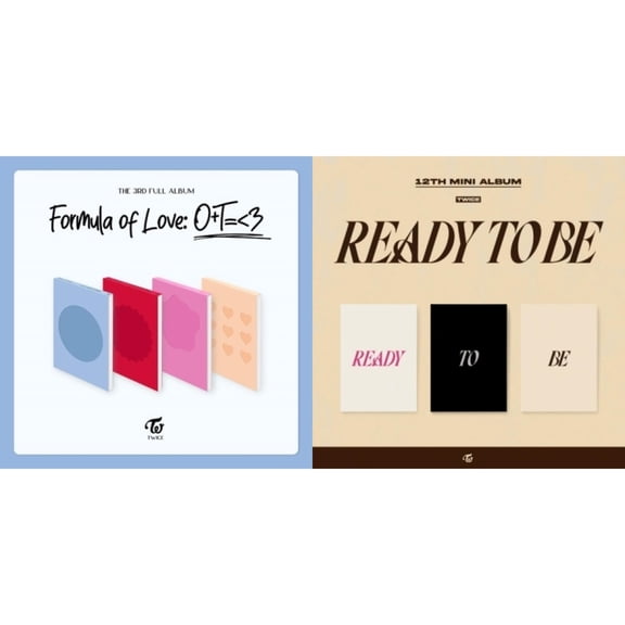 Ready To Be (12Th Mini Album) & Formula Of Love: O+T=<3 [CD Bundle]