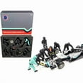 thumbnail image 1 of Formula One F1 Pit Crew 7 Figurine Set Team Black for 1/18 Scale Models by American Diorama, 1 of 3