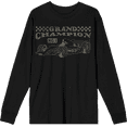 thumbnail image 1 of Formula One Grand Champion F1 Car Adult Black Crew Neck Long Sleeve Tee-Medium, 1 of 3