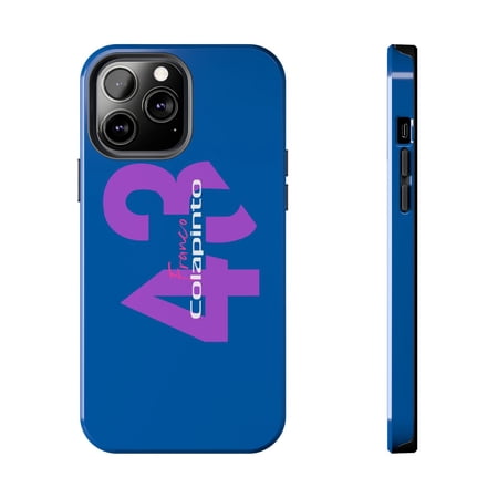 Pink Polar Apple iPhone 13 Pro Max Formula Racing 2025 Franco Colapinto 43 BlueTough Phone Case