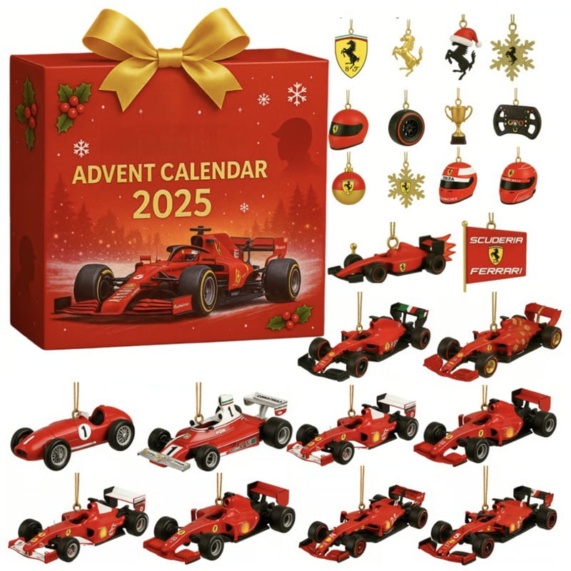 Formula Racing Advent Calendar 2025, 24 Die-cast Grand Prix Cars