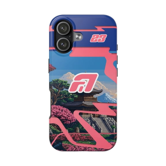 Formula Racing Alex A23 Japanese GP 2026 Helmet Phone Case for Racing