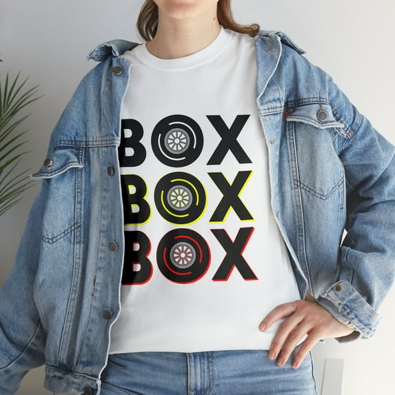 Formula Racing Car Box Box Box Radio Call T-Shirt
