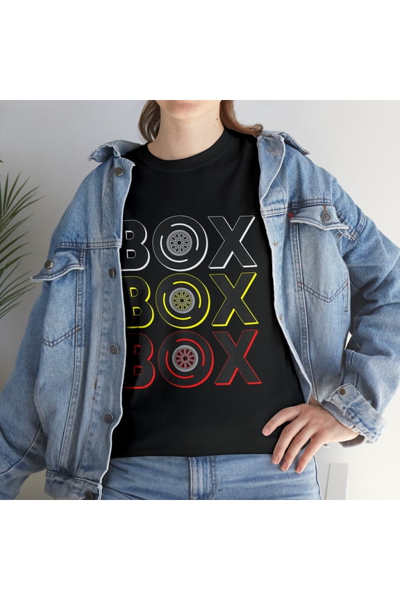 Formula Racing Car Box Box Box Radio Call T-Shirt