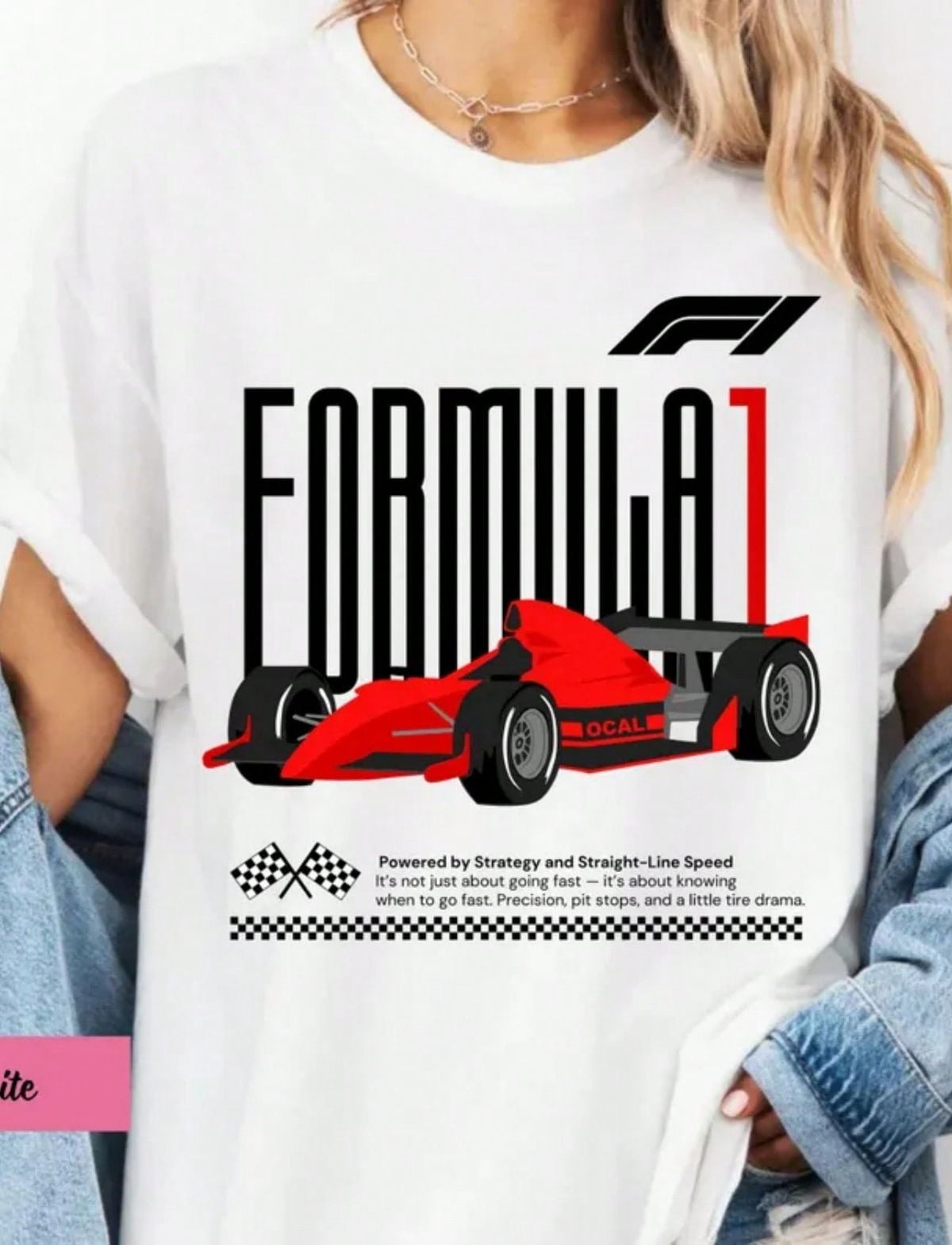 Formula Racing Car Graphic Tee, Retro Red Race Car T-Shirt for ...