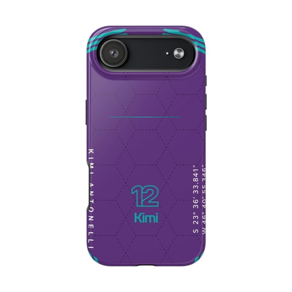 Formula Racing KA12 Antonelli Miami GP 2026 Merc Purple Race Suit Phone Case for Racing