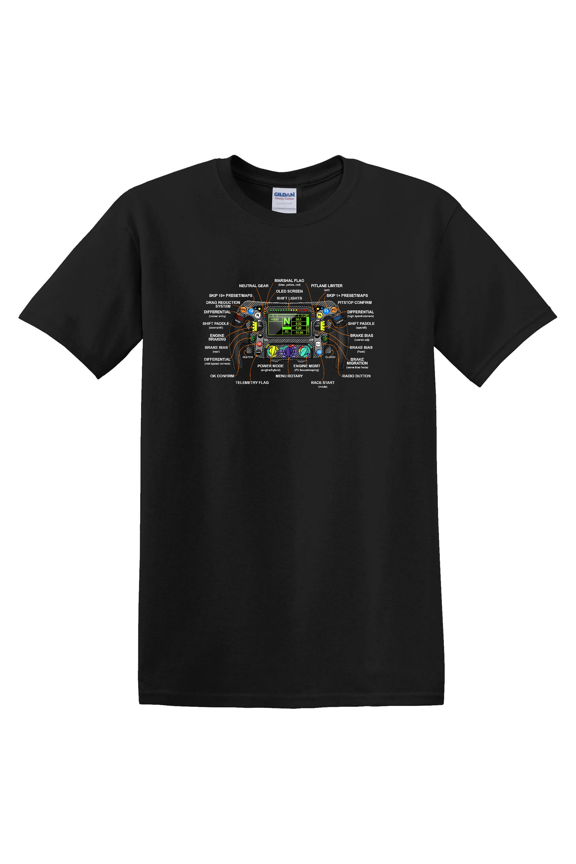 Formula Racing Open Wheel Car Graphic T-Shirt
