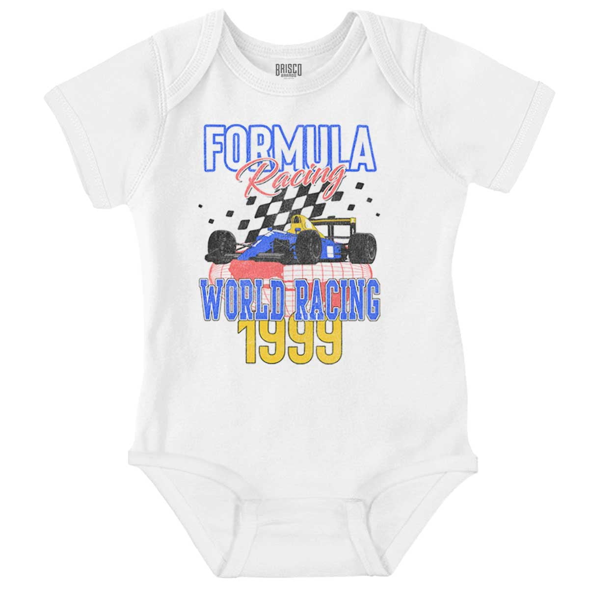Formula World Racing Championship Bodysuit Jumper Boys Infant Baby ...
