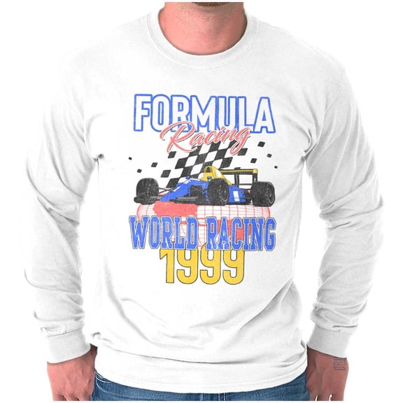 Formula World Racing Championship Men's Long Sleeve Tee T Shirt Brisco Brands S