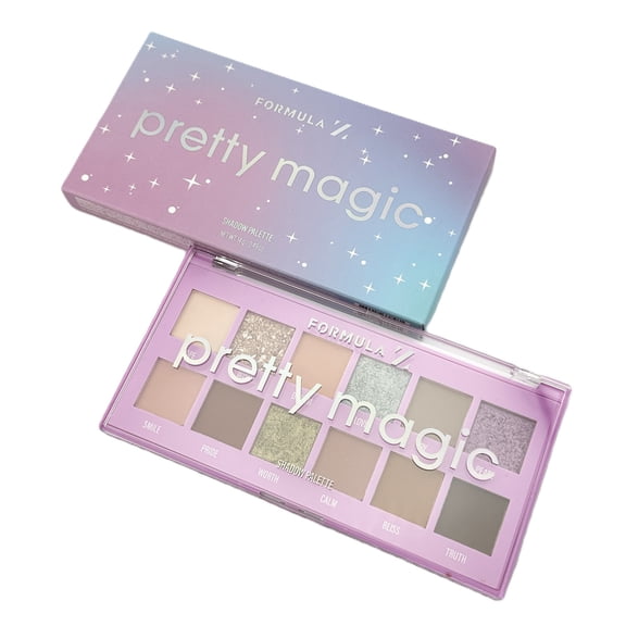 Formula Z Pretty Magic Eyeshadow Palette 12 Shades, 14 g Vegan