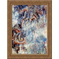 thumbnail image 1 of Formula of the Cosmos 24x18 Gold Ornate Wood Framed Canvas Art by Pavel Filonov, 1 of 2