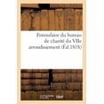 thumbnail image 1 of Formulaire Du Bureau de Charité Du Viie Arrondissement (Paperback), 1 of 1