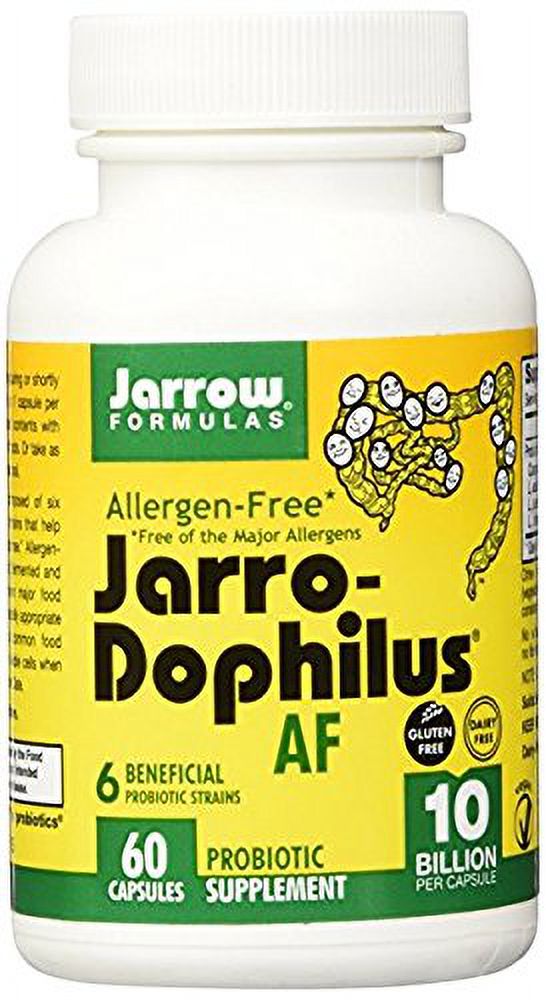 Formulas Dophilus AllergenFree Capsules, Supports Intestinal Health, 60 Count