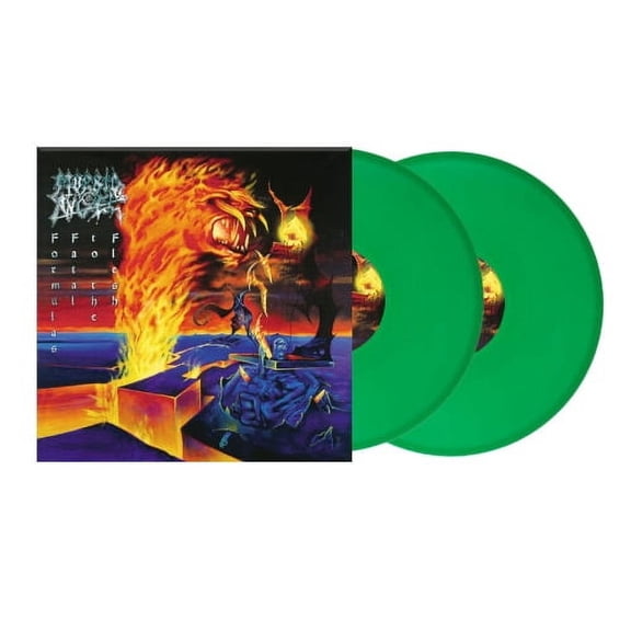 Morbid Angel Formulas Fatal to the Flesh 2 LP Green Vinyl (FDR) (Vinyl Record)