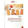 thumbnail image 1 of Formulation d'une barre alimentaire à base d'orge (Paperback), 1 of 1