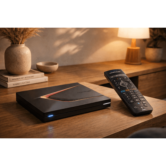 Formuler Z12 Ultra - 4K Streaming Media Player, Android 12, Dolby Vision, Dolby Atmos, HDR10+, Gigabit LAN, WiFi 6E, 4GB RAM, 128GB ROM, Bluetooth Backlight Voice Remote
