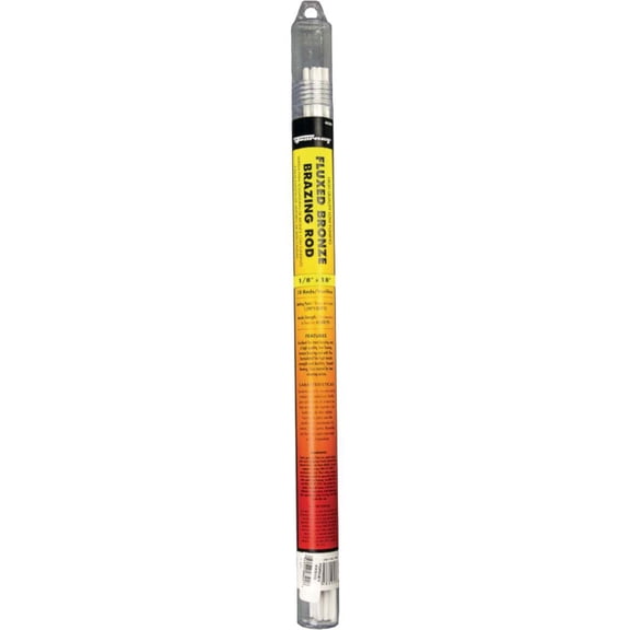 Forney Industries Brazing, Low Fuming Bronze, 1/8 in x 18 in