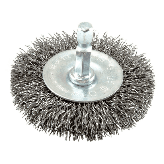 Forney 2-1/2 in. Crimped Wire Wheel Brush Metal 6000 rpm 1 pc.