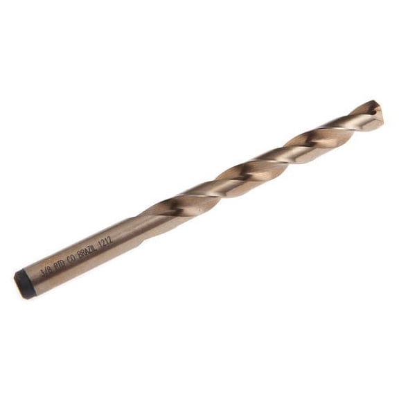 Forney 20059 8 Percent Cobalt Drill Bit High Density Split Point 3/8 Inch