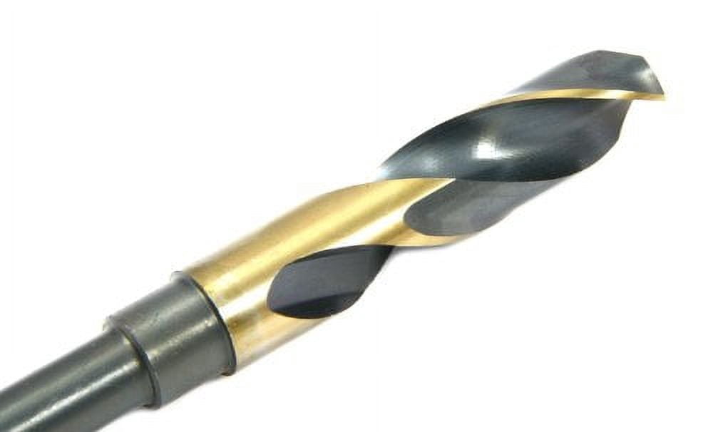 Forney 20670 Drill Bit Industrial Pro Silver and Deming with Flatted 1/2-Inch Shank, 23/32-Inch