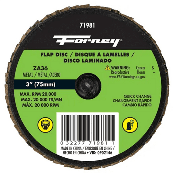 Forney 3 36 GRIT FLAP D