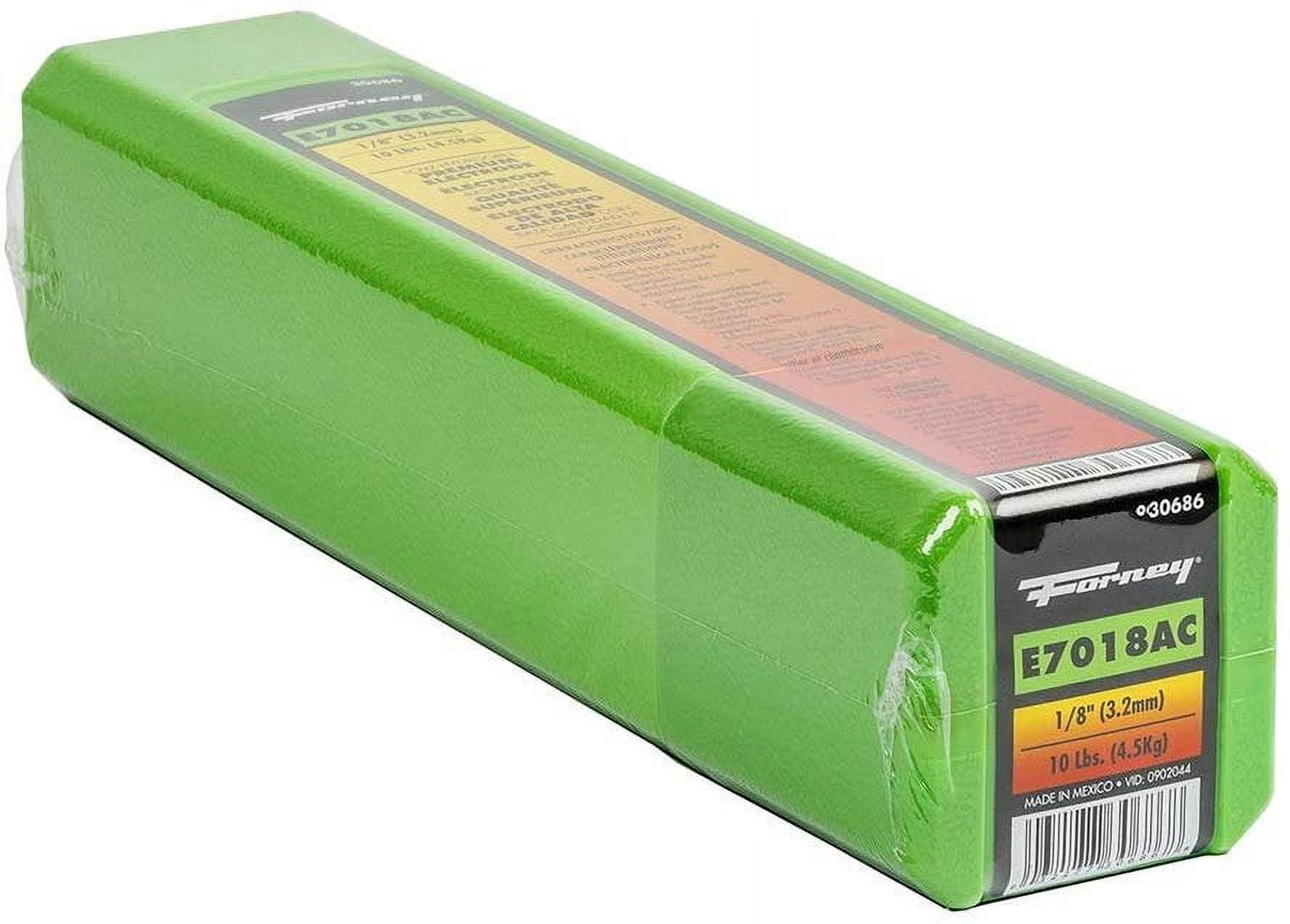 Forney Industries Forney E7018 AC Welding Rod - Mild Steel - 1/8-Inch ...