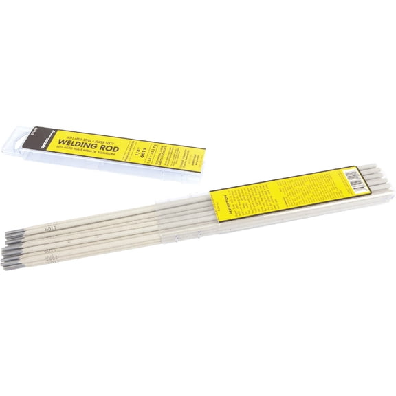 Forney E6011 Welding Rod - Mild Steel - 18 Pieces, 1/8 In, 1 Lb