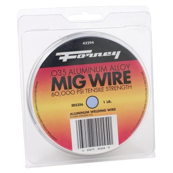 Forney 42296 Mig Wire, Aluminum Alloy ER4043, .035-Diameter, 1-Pound Spool