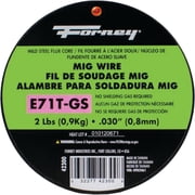 Forney 42300 Flux Core Mig Wire, Mild Steel E71TGS.030-Diameter, 2-Pound Spool, Silver, Pack of 1