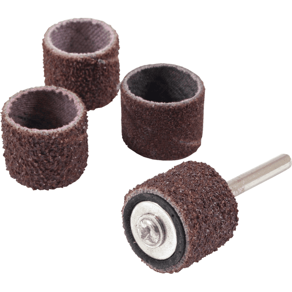 Forney 5-Piece Drum Sander Kit - Pack of 2  Professional & DIY Use, Standard Battery Platform