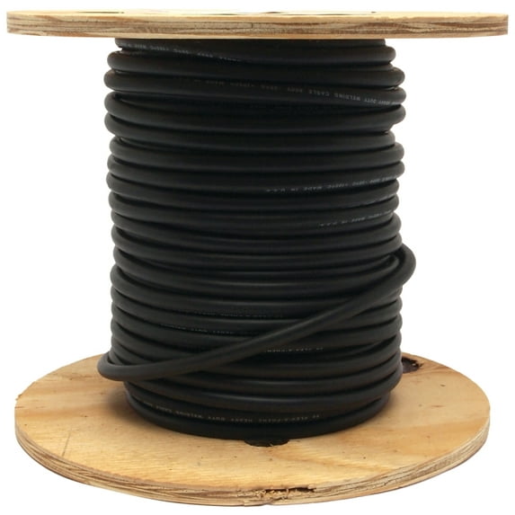 Forney Industries Welding Cable, Number 4, 125ft Reel (32515) (Special Order Only)