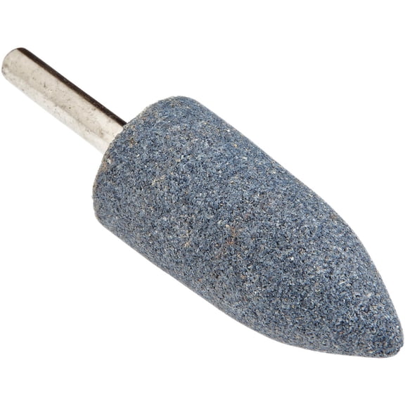 Forney Mounted Grinding Point - 1/4 Inch Shank, 2 x 7/8 Inch