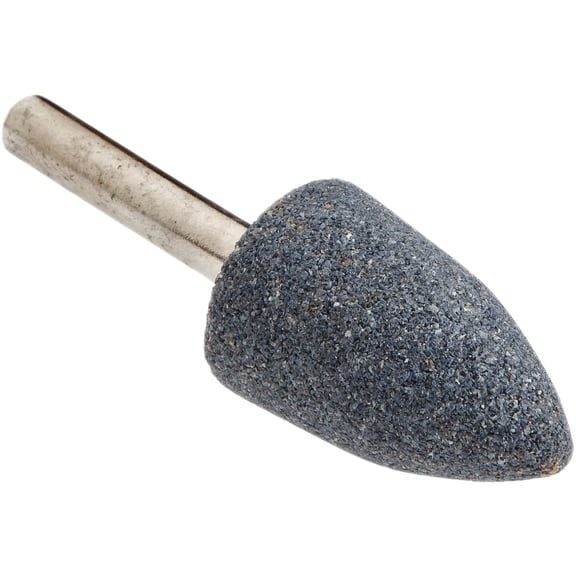 Forney Industries Mounted Grinding Point - 1/4-Inch Shank, 1-1/4 x 3/4 Inch