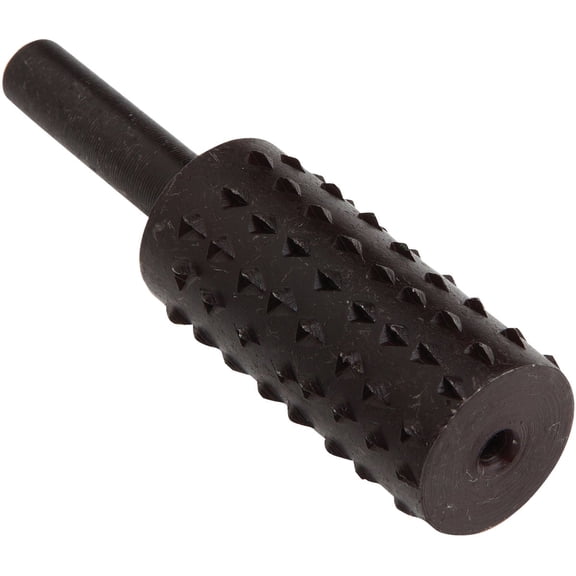 Forney 60065 Mounted Rasp, Cylindrical with 1/4-Inch Shank, 1-3/8-Inch-by-5/8-Inch