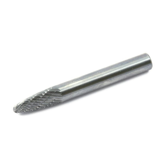 Forney 60124 Tree Radius Carbide Burr (SF1), 1/4"