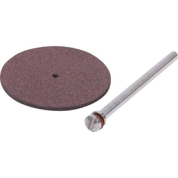 Forney 60222 Cut Off Wheel Kit with 1/8-Inch Mandrel, 1-1/4-Inch, 2-Piece